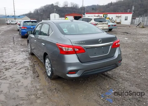 2017 Nissan Sentra Sv from USA, damaged, VIN 3N1AB7AP3HY274302